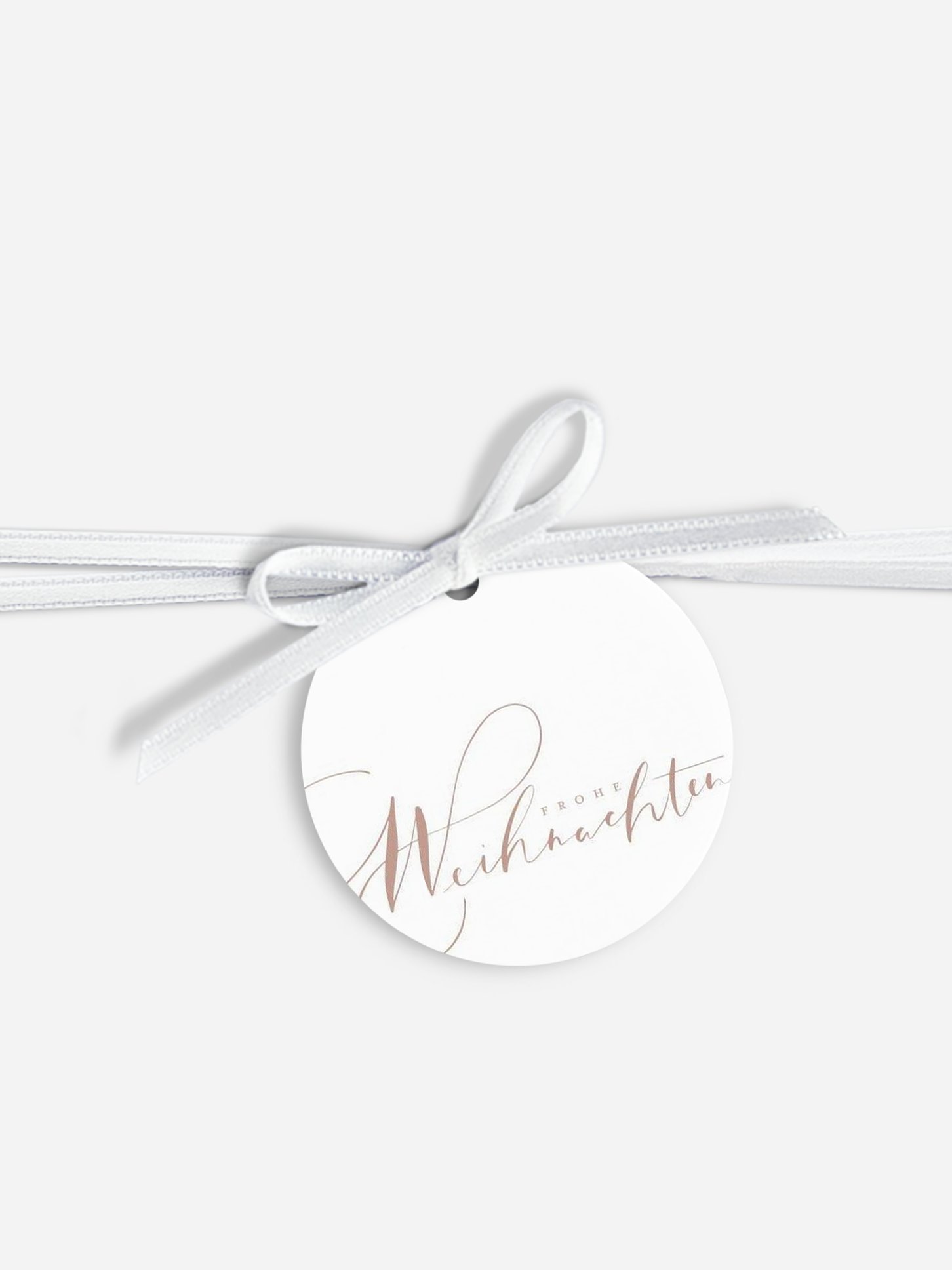 Geschenkeanhänger Merry Lettering