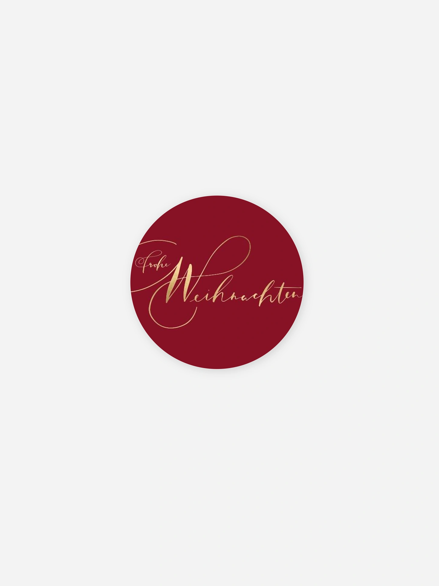Geschenkaufkleber Weihnachten Thankful