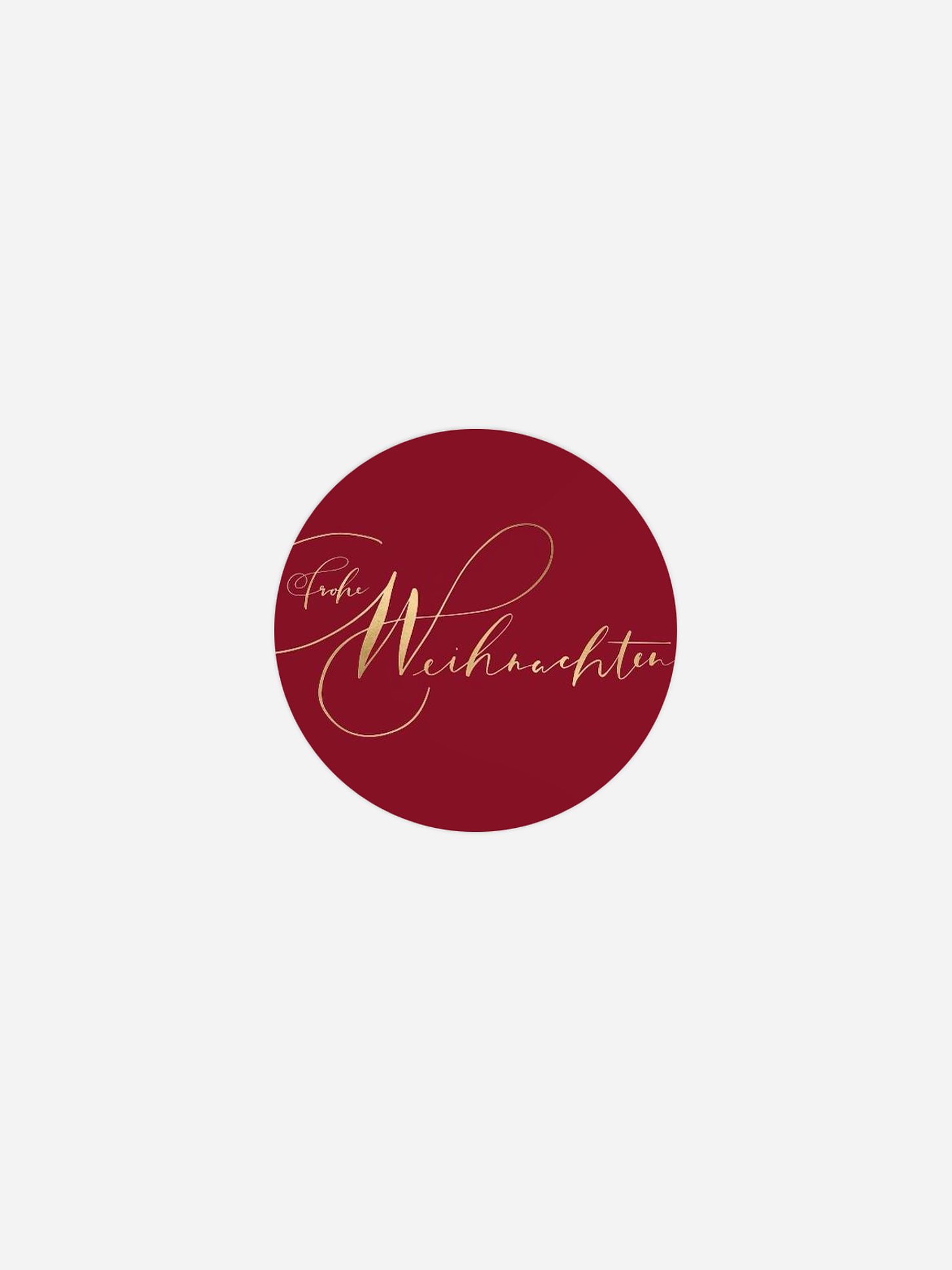 Geschenkaufkleber Weihnachten Thankful