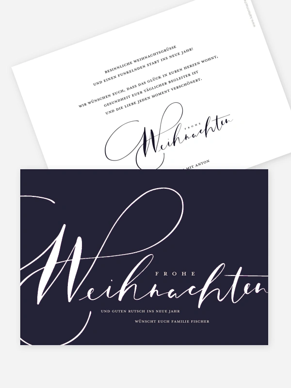 Winter Lettering