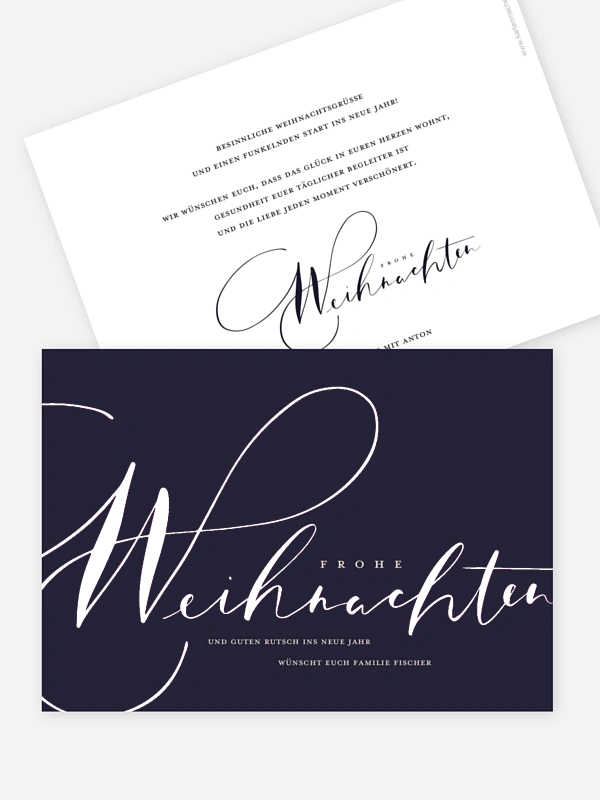Winter Lettering