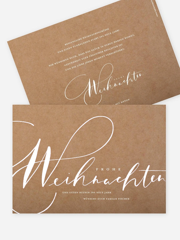 Winter Lettering
