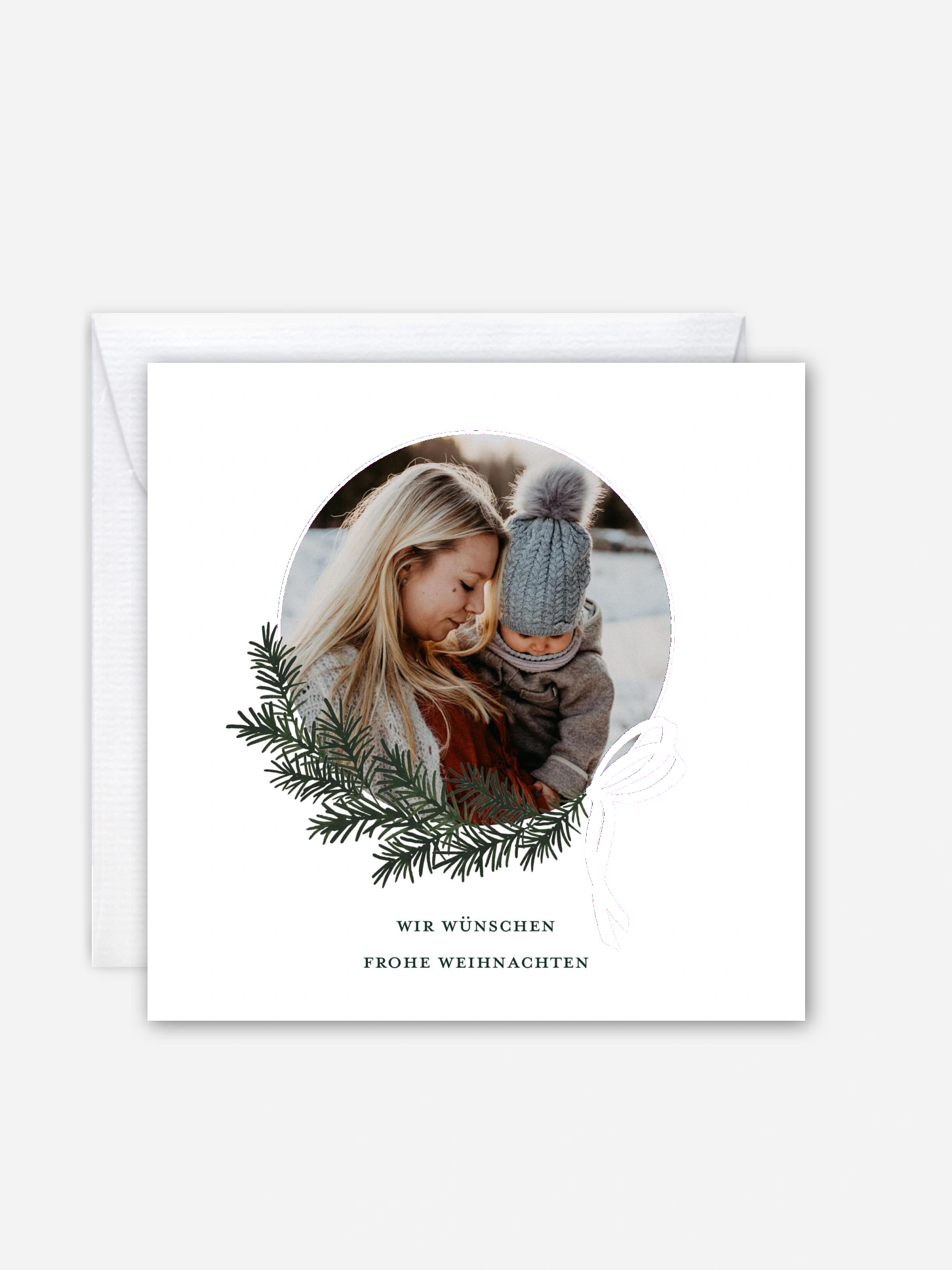 Weihnachtskarte Golden Joy