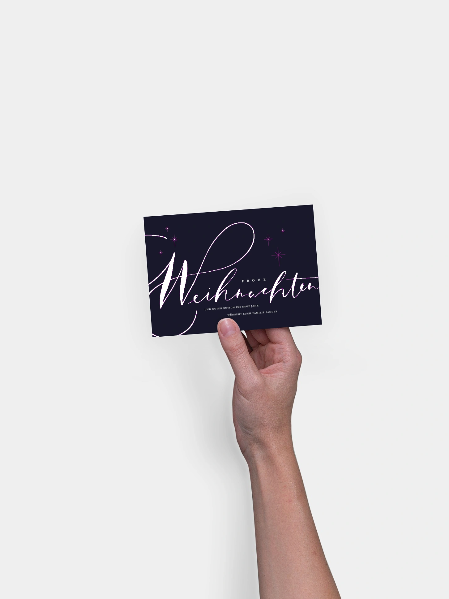 Weihnachtskarte Signature Holiday