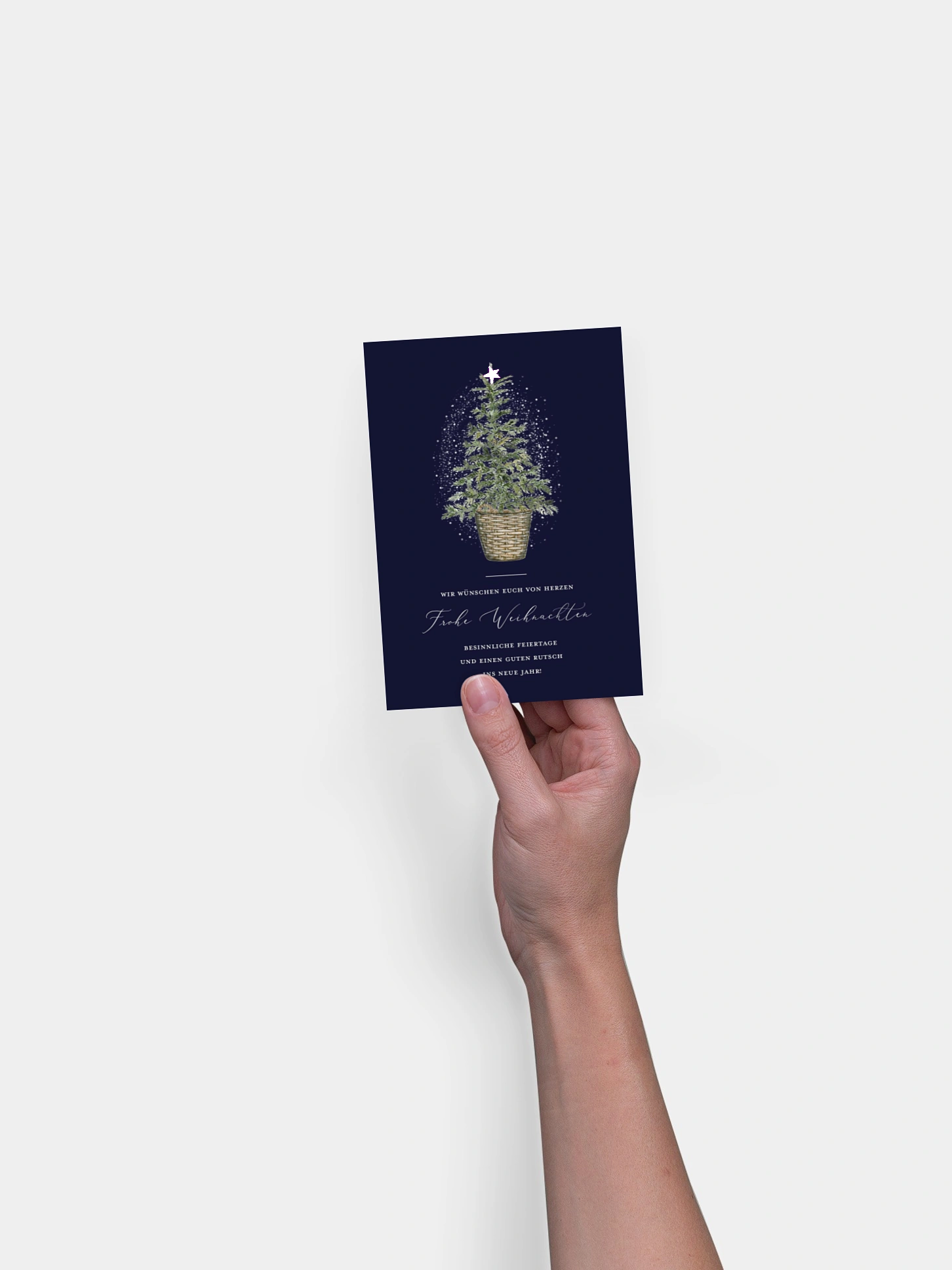 Weihnachtskarte Hygge Christmas ohne Foto