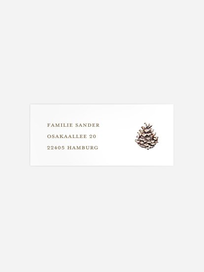 Larch Wreath ohne Foto