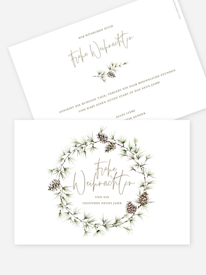 Larch Wreath ohne Foto Larch Wreath ohne Foto