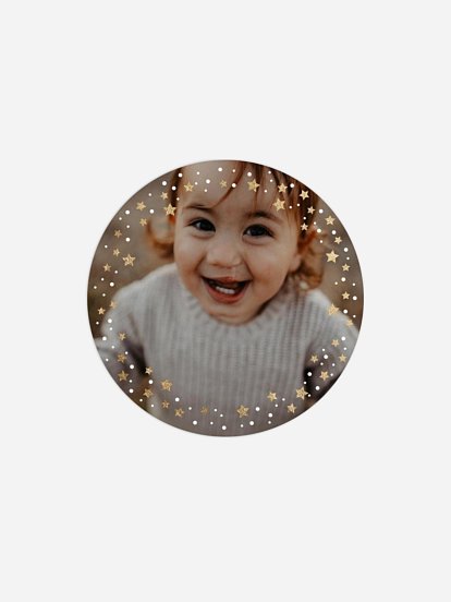 Geschenkaufkleber Weihnachten Stellina