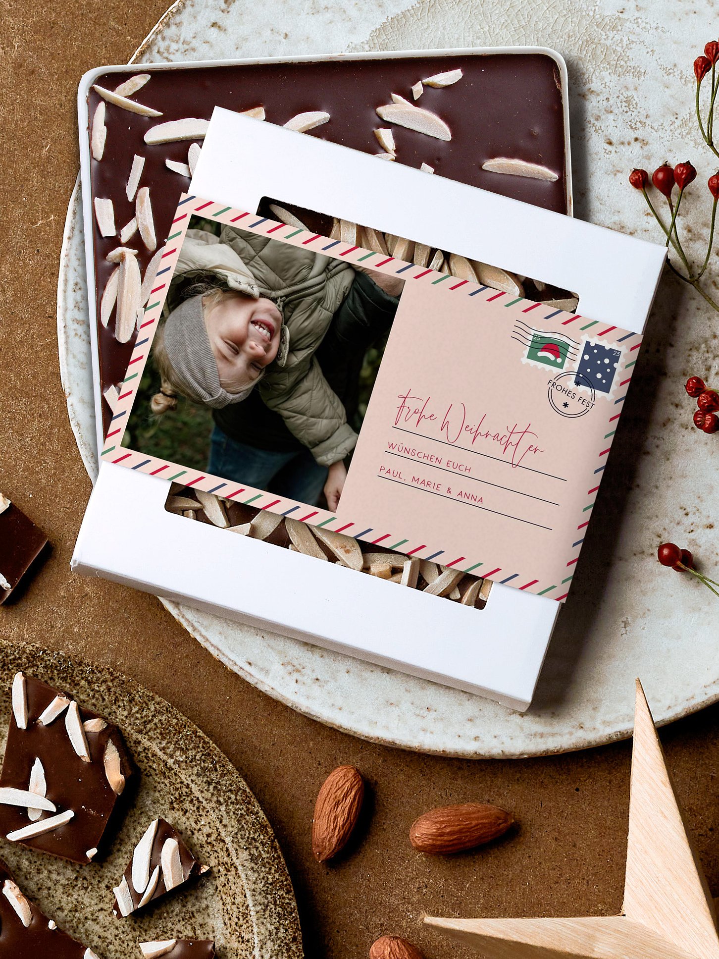 Schokobox Weihnachtsbrief