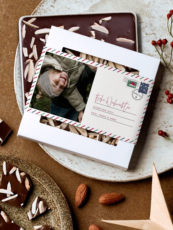 Schokobox Weihnachtsbrief
