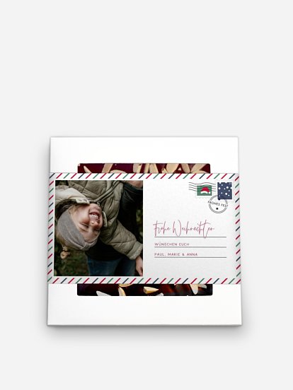 Schokobox Weihnachtsbrief