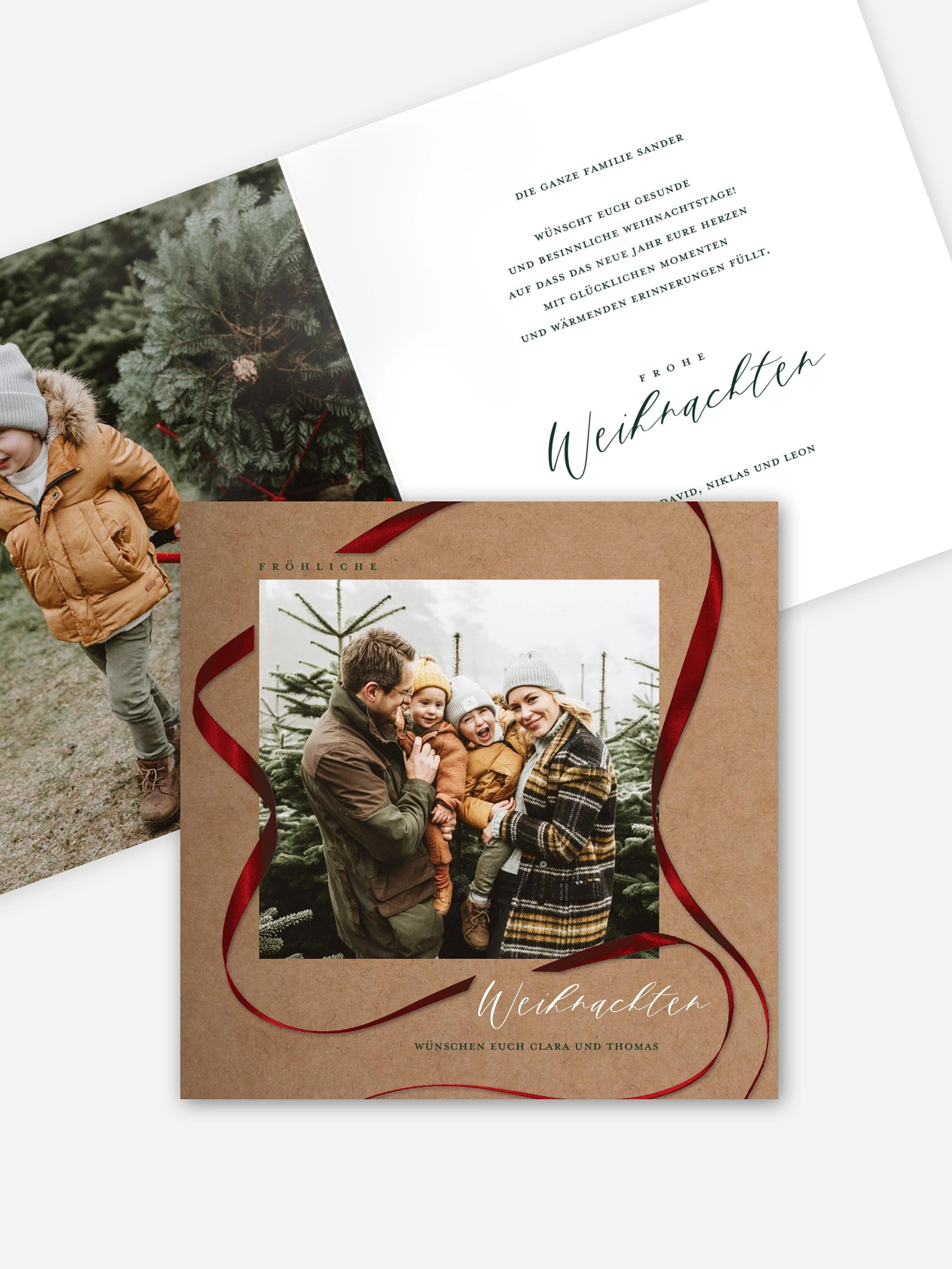 Weihnachtskarte Weihnachtsgeschenk