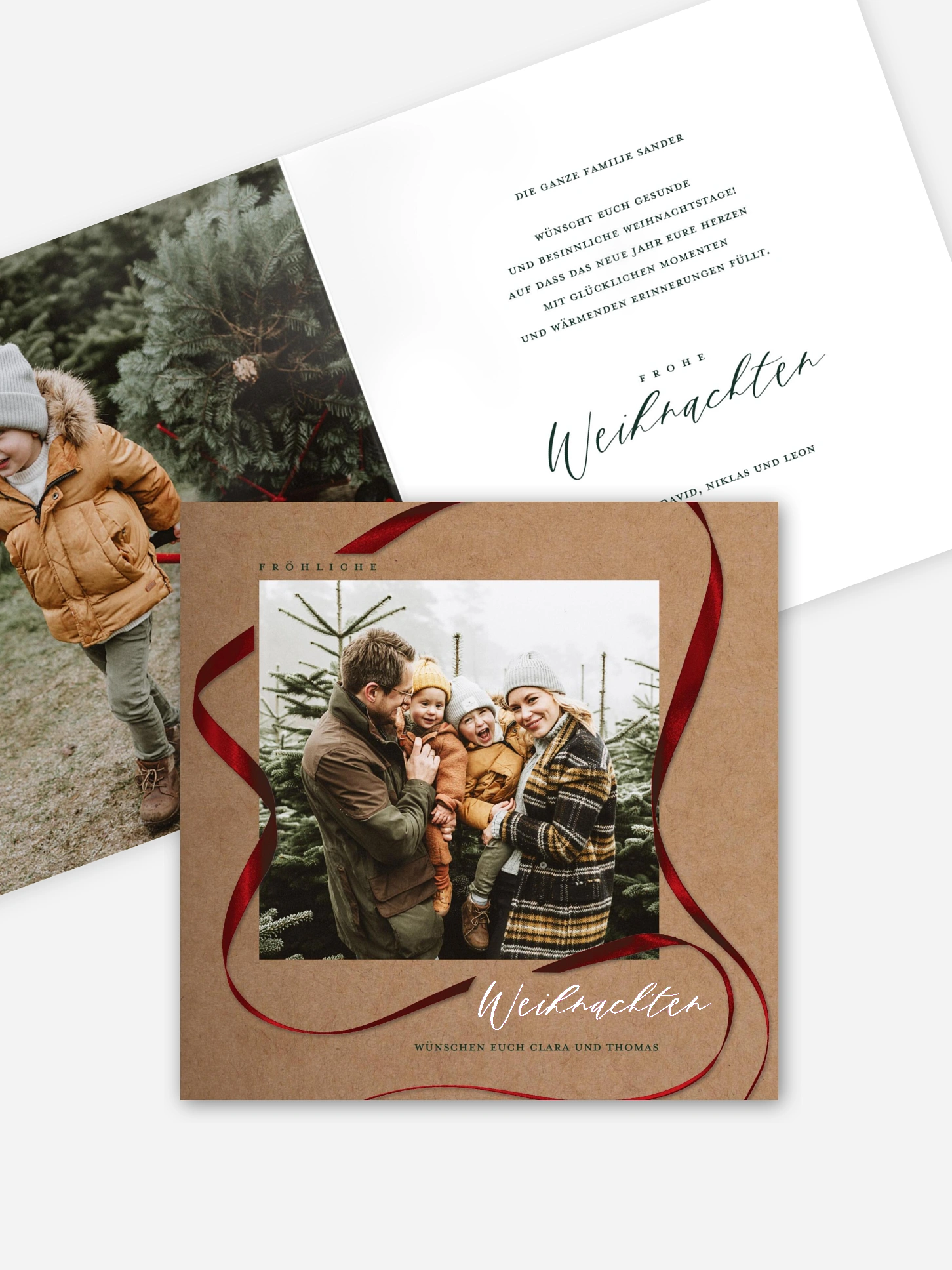 Weihnachtskarte Weihnachtsgeschenk