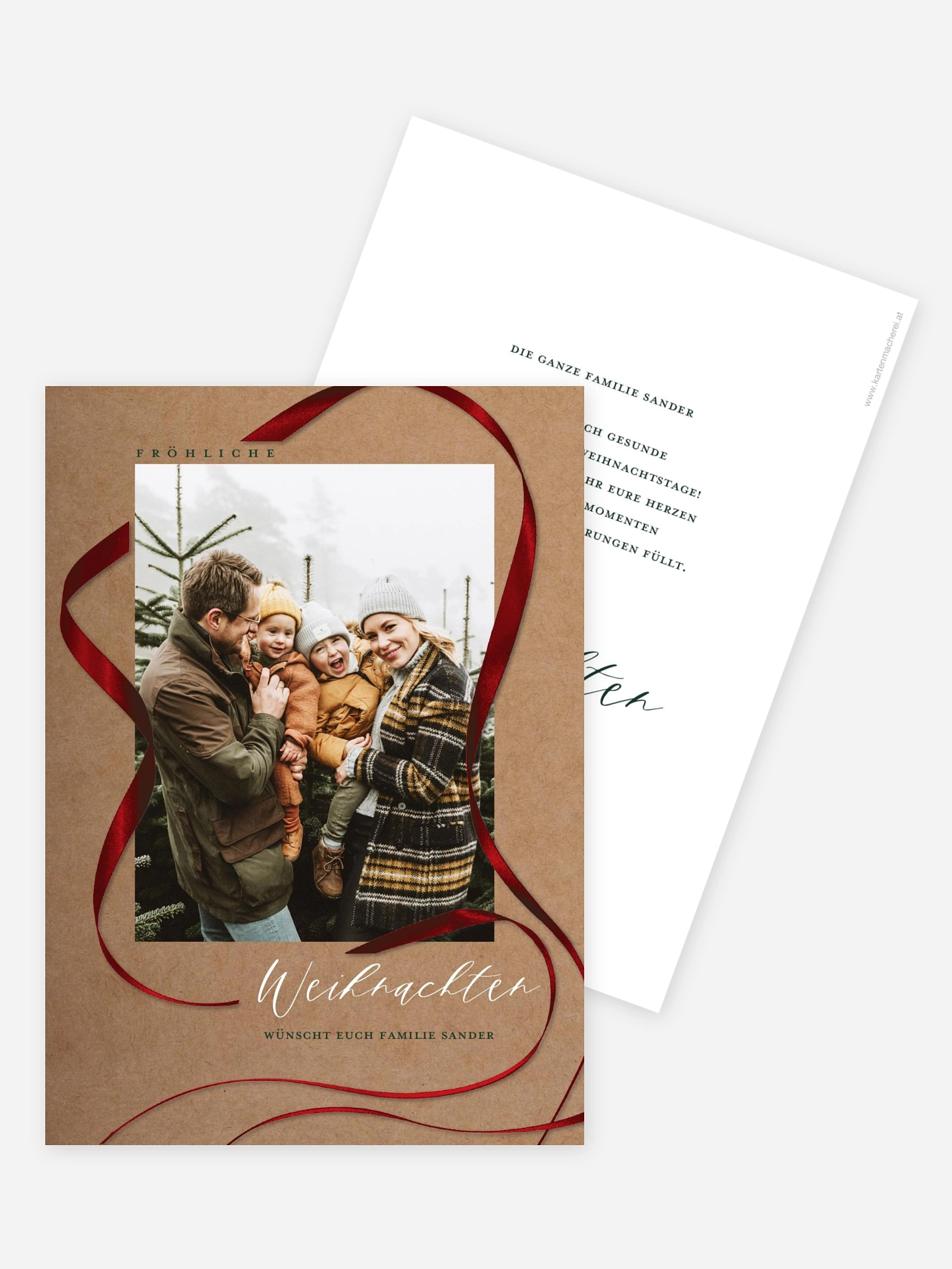 Weihnachtskarte Weihnachtsgeschenk