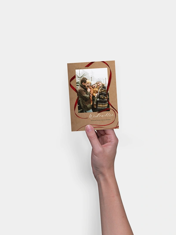 Weihnachtskarte Weihnachtsgeschenk