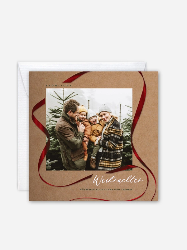 Weihnachtskarte Weihnachtsgeschenk