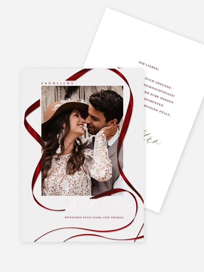 Weihnachtskarte Weihnachtsgeschenk