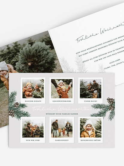 Weihnachtskarte Pinewood