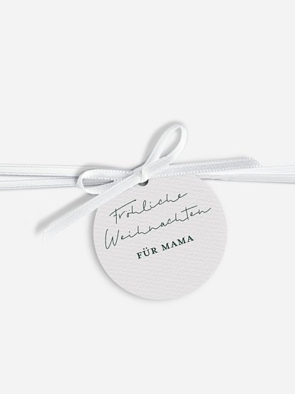 Anhänger mit Band personalisiert Pinewood