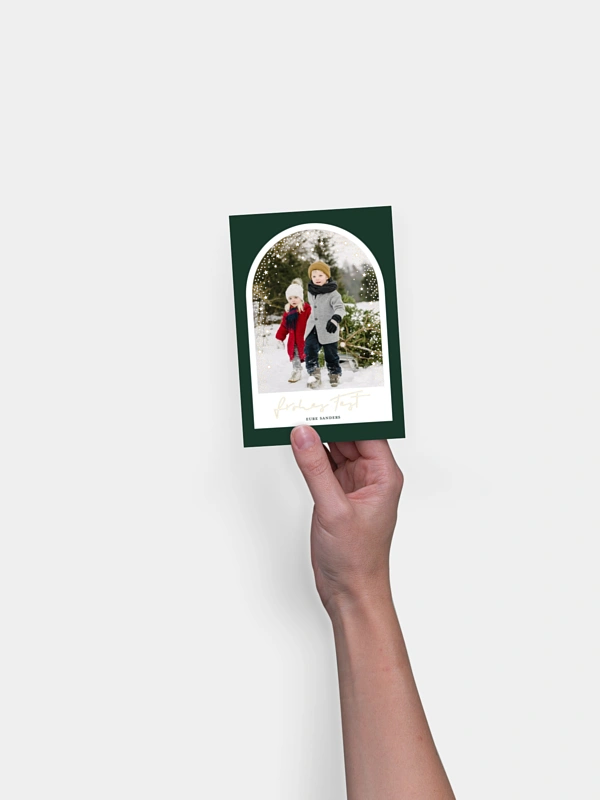 Weihnachtskarte Twinkle