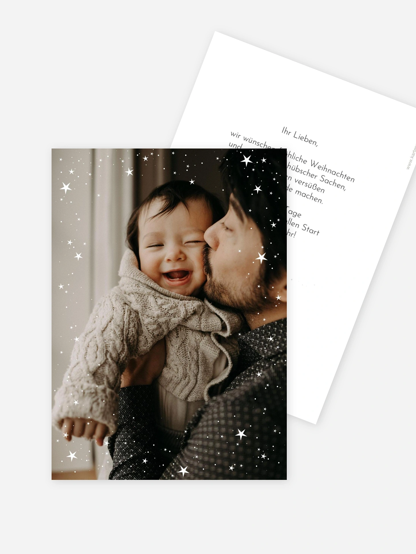 Weihnachtskarte Joyful Lights