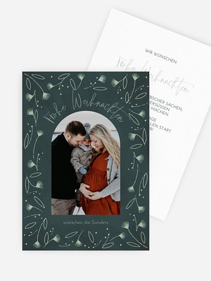 Weihnachtskarte Cozy