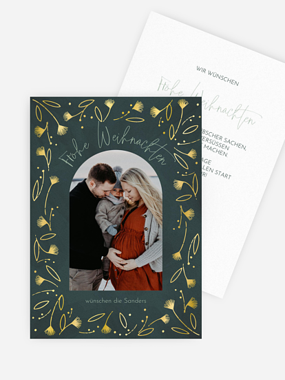 Weihnachtskarte Cozy