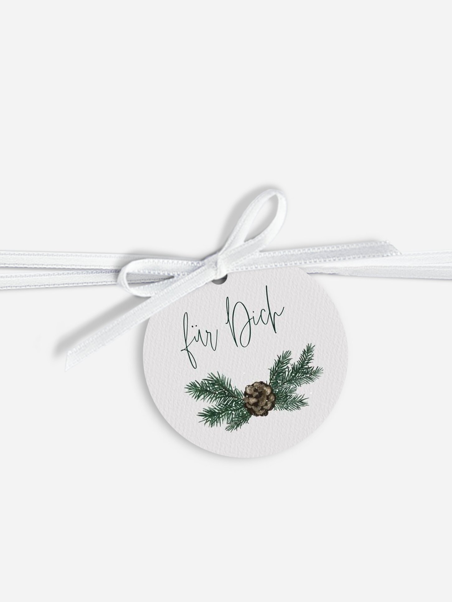 Geschenkeanhänger Goldener Advent