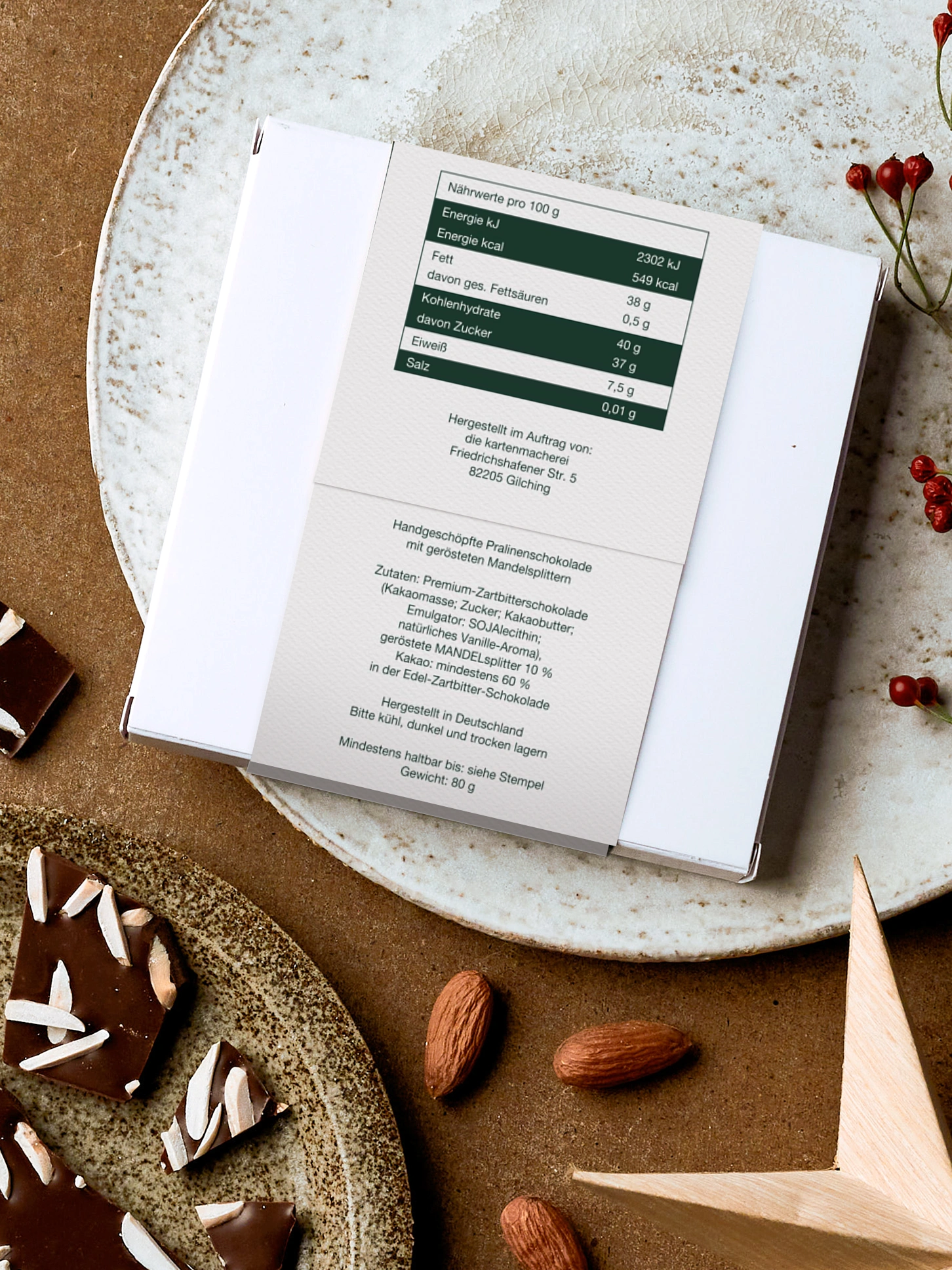 Schokobox Goldener Advent