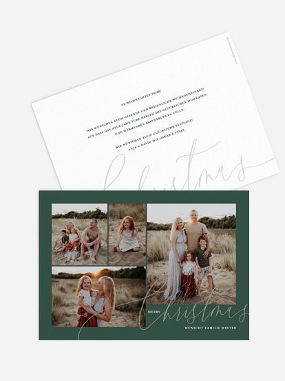 Weihnachtskarte Full of Joy