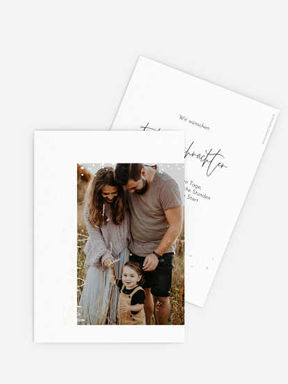 Weihnachtskarte Peaceful