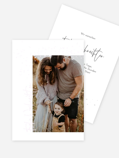 Weihnachtskarte Peaceful