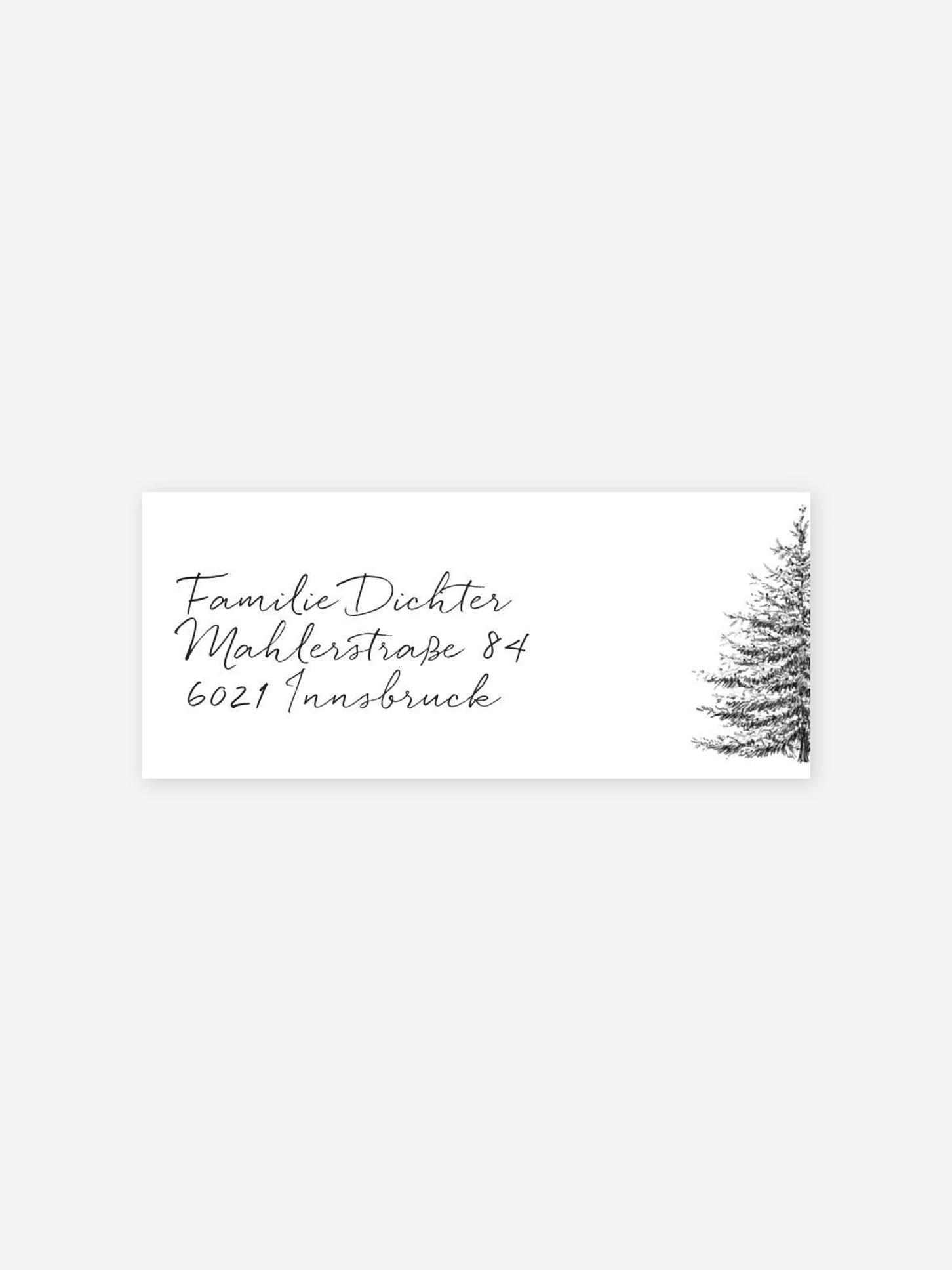 Absenderaufkleber Weihnachten Holiness