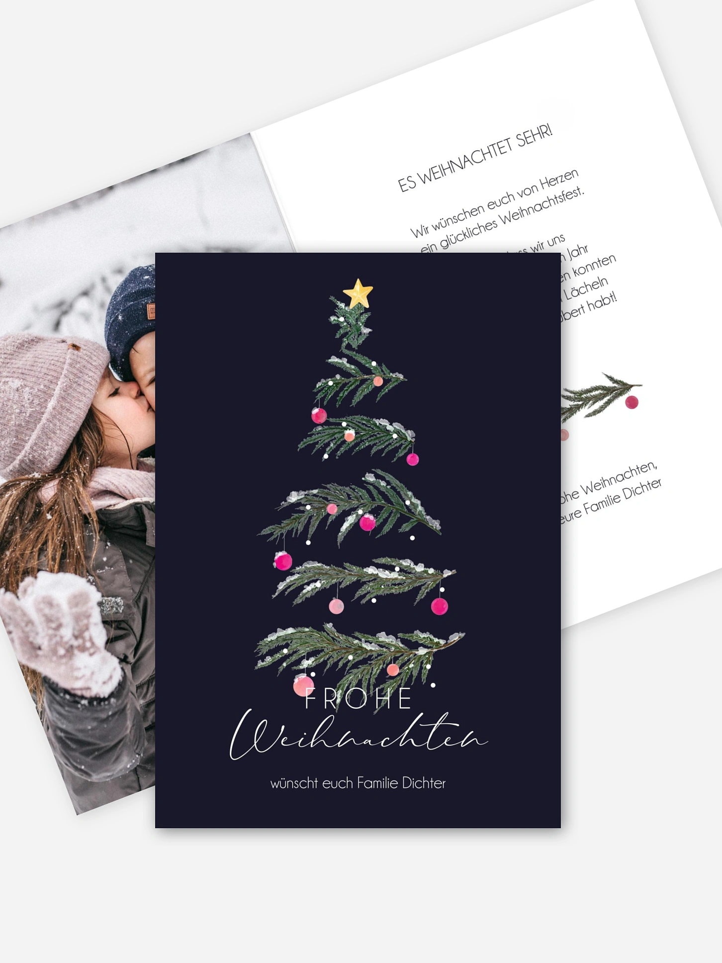 Weihnachtskarte Cozy Feeling