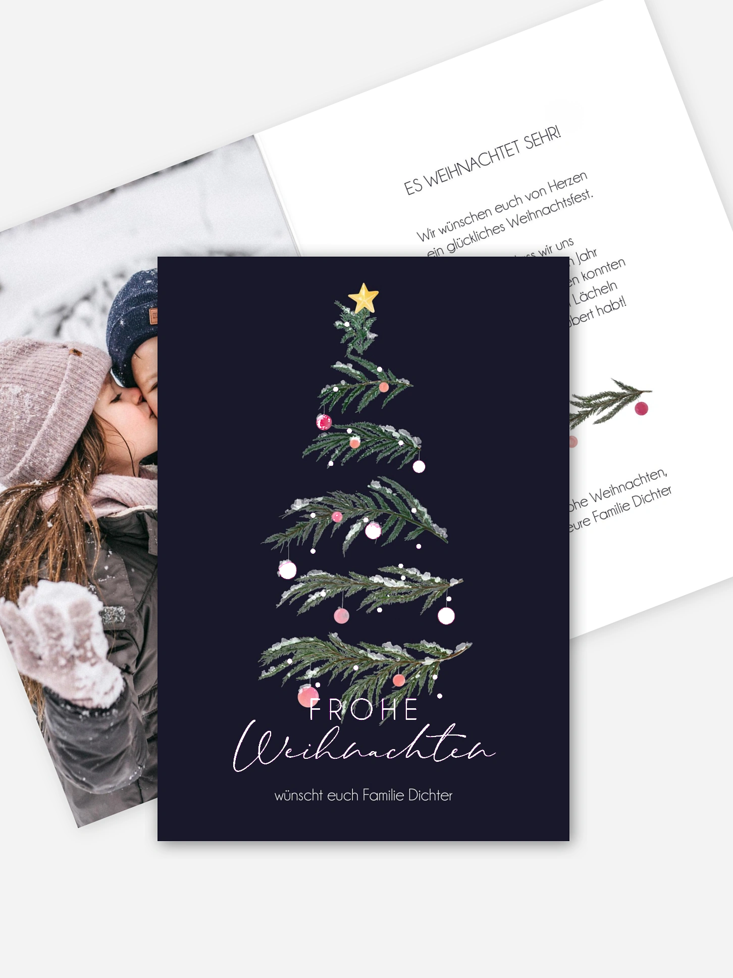 Weihnachtskarte Cozy Feeling