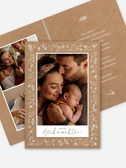 Weihnachtskarte Wonderful