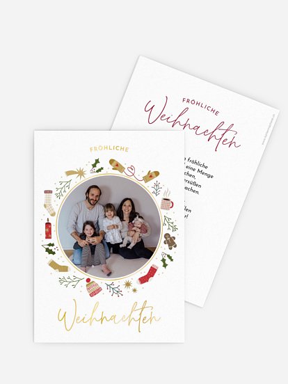 Weihnachtskarte Cosy Season