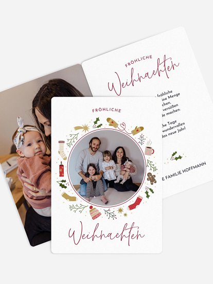 Weihnachtskarte Cosy Season