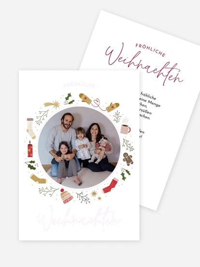 Weihnachtskarte Cosy Season