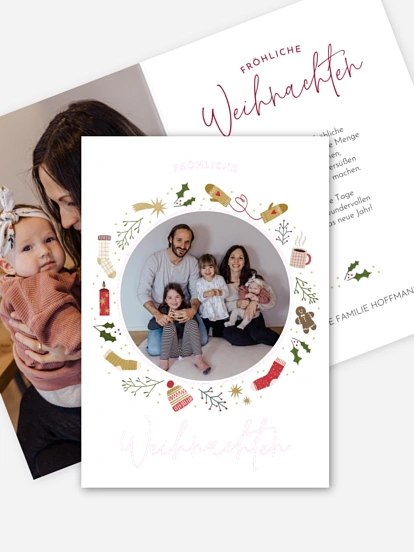 Weihnachtskarte Cosy Season