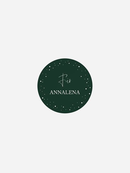 Geschenkaufkleber personalisiert Geschenke