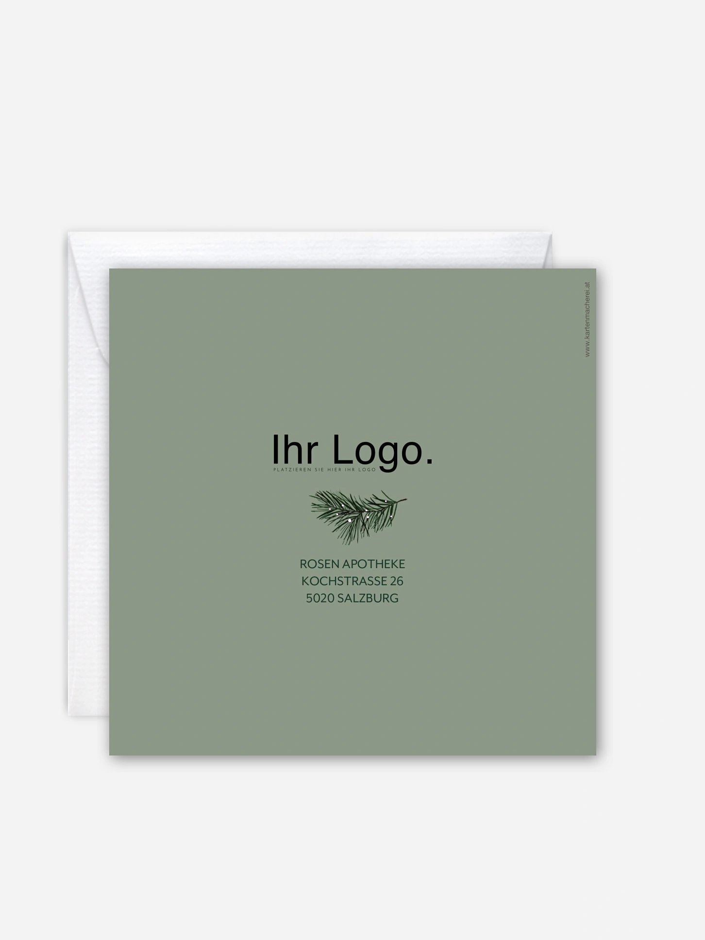 Geschäftliche Weihnachtskarte Merry Season