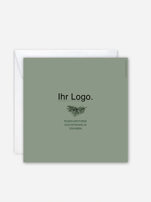 Geschäftliche Weihnachtskarte Merry Season