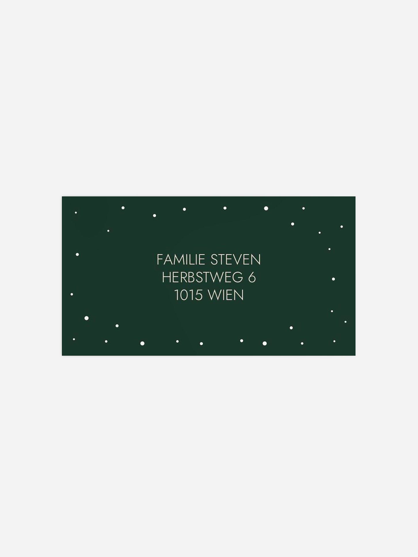 Empfängeraufkleber Weihnachten Christmas Collage