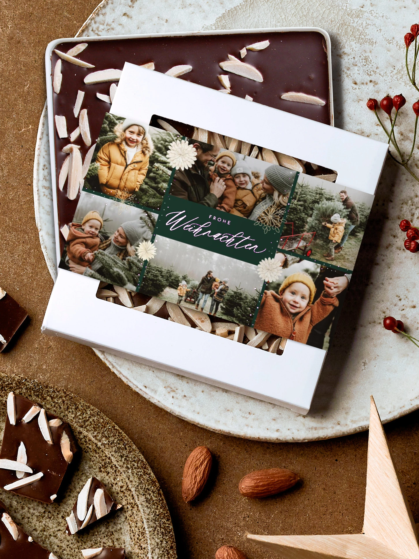 Schokobox Christmas Collage