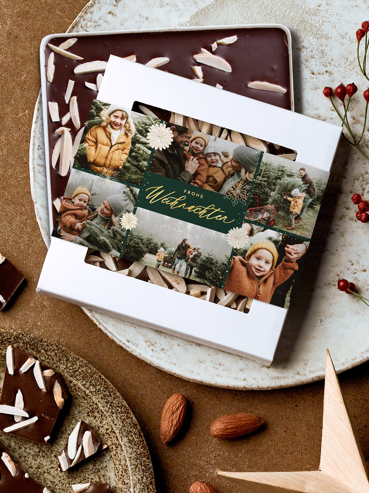 Schokobox Christmas Collage