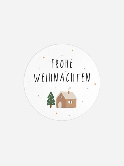 Geschenkaufkleber Weihnachten Christmasfun