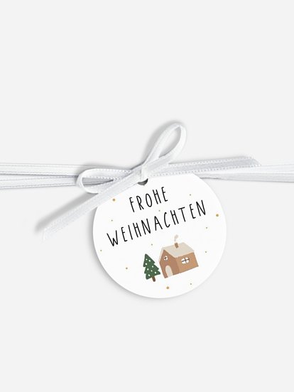 Geschenkeanhänger Christmasfun