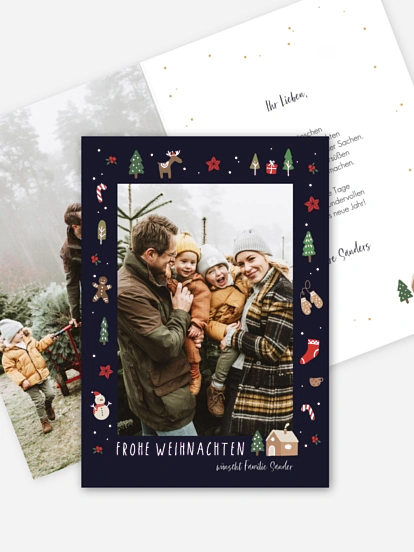 Weihnachtskarte Christmasfun