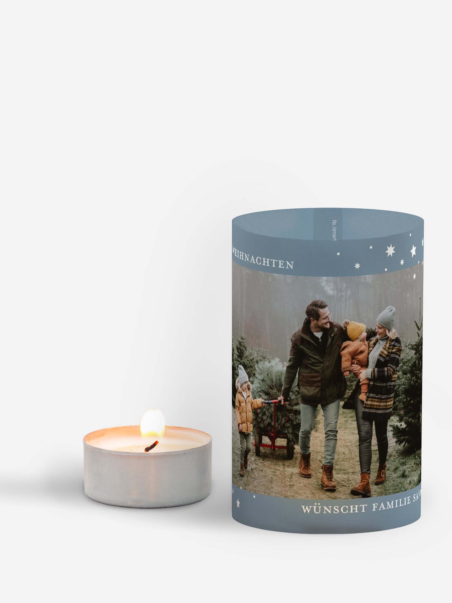 Windlicht Weihnachten Schillernde Weihnacht